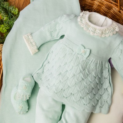   Saída de maternidade Bela- Verde Agua